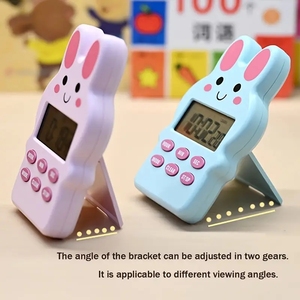Cuenta regresiva Digital de gestión del tiempo de animales bonitos, temporizador Visual con reloj despertador, imán trasero para niños, aula, escuela, hogar - Product Image 2