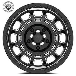ล้ออัลลอยด์อะลูมิเนียมฟอร์จ 5x112 สำหรับออฟโรด ขนาด 16-19 นิ้ว สีดำ สำหรับ Yukon Wrangler Polaris Slingshot 4Runner/<span class=keywords><strong>Fortuner</strong></span>/Prado/FJ - Product Image 3