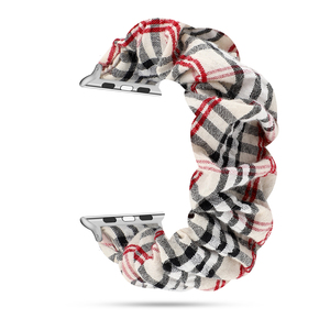 Correa Elástica para Reloj <span class=keywords><strong>Apple</strong></span> de 38mm y 42mm, para Mujeres y Niñas, Banda de Tela para el Cabello, Pulsera de Goma - Product Image 3