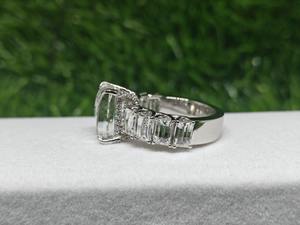 Bague en diamant cultivé en laboratoire sur mesure, or 14 carats, taille ronde, fantaisie, luxe, pour homme, RIZTA JEWELS, diamant rond couleur D E - Product Image 2