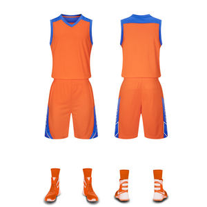 Örgü şort erkekler basketbol basketbol üniforması Set yetişkin özel Jersey basketbol seti - Product Image 3