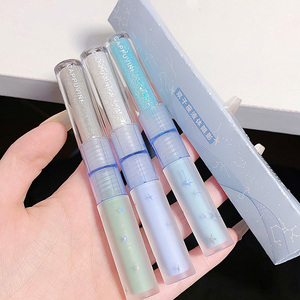 Nouvel ombre <span class=keywords><strong>à</strong></span> paupières liquide double tête Cappuvini bleu et vert 2 en 1, ombre <span class=keywords><strong>à</strong></span> paupières liquide mate et scintillante <span class=keywords><strong>pour</strong></span> le maquillage des <span class=keywords><strong>yeux</strong></span> - Product Image 1