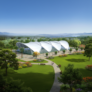 أفضل سعر لهياكل الأغشية المطاطية المقاومة للماء من مواد PVDF و PTFE و TFE لأسطح الملاعب الرياضية الخارجية وخيام كرة القدم والتنس - Product Image 4