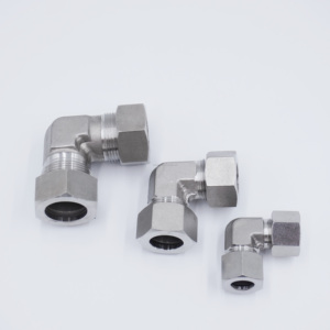 מפעל 15 מ "מ 22 מ" מ 28 מ "מ צינור ss304 יוניון נירוסטה 90 התאימות דחיסה הולם - Product Image 3