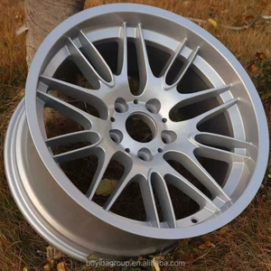 Rines de Aleación de Aluminio Boyida F91FBX540 18x9 18x10.5 Plateados con Borde Pulido, Alta Calidad, Estilo Clásico para Autos Antiguos - Product Image 4