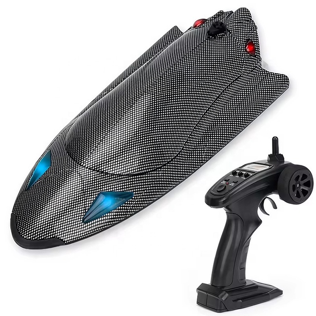 Fayee FY011 2.4g Electric Waterproof RC Speedboat Racing Fast Water Jet Boat High Speed Turbojet Remote Control Expert Batteries