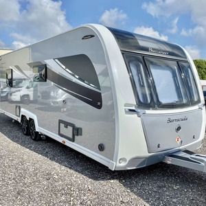 Roulotte de voyage moderne en aluminium et acier inoxydable, mini, légère, 4x4, étanche, avec double amortisseur - Product Image 4