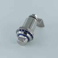 Loquet de compression hygiénique IP69K SUS316 SW13 à clé, anti-vibration, pour portes d'équipements alimentaires