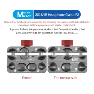 Maant แคลมป์หูฟัง P2สำหรับ <span class=keywords><strong>airpods</strong></span>, ที่หนีบหูฟังสำหรับ <span class=keywords><strong>airpods</strong></span> 1/<span class=keywords><strong>2</strong></span>/3/4 /Pro/ Pro12ชิปหูฟังถอดเปลี่ยน<span class=keywords><strong>แบ</strong></span><span class=keywords><strong>ต</strong></span>เตอรี่ได้ - Product Image 6