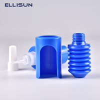 Colle anaérobie en plastique LDPE, flacon à ressort de 50 ml, flacon compte-gouttes à presser avec bouchon à vis