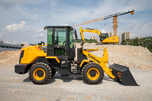 รถตักล้อยาง LiuGong 818H สีเหลือง เครื่องยนต์ดีเซล พร้อมชิ้นส่วนหลักของเครื่องยนต์ - Product Image 3