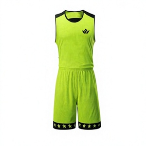 Uniforme de Baloncesto Ligero para Hombre con Pantalones Cortos Transpirables, Ropa Deportiva Resistente, Perfecta para Jugadores de Equipo y Atletas Jóvenes - Product Image 1