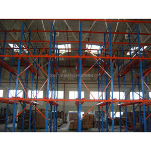 Estantes de almacén de Kuwait Drive In <span class=keywords><strong>Rack</strong></span> Scale Sistema de estantería de palés de servicio pesado ajustable - Product Image 1