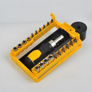 Juego de Puntas de Destornillador Lixin Tools de 22 Piezas con Vástago de Trinquete de 1/4 de Pulgada, Kit de Herramientas Manuales para el Hogar, Acero al Cromo Vanadio - Product Image 2