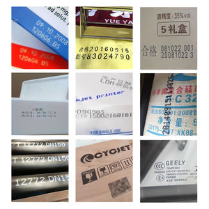 Nouvelle imprimante jet d'encre DMX 12,7 mm pour numéros <span class=keywords><strong>de</strong></span> lot et codes-barres, imprimante numérique portable TIJ pour dates d'expiration et étiquettes papier - Product Image 5