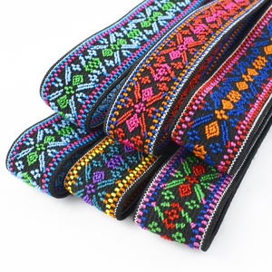 Deepeel EB049 25mm Ethnic Style Jacquard <strong>Elastic</strong> <strong>Elastic</strong> Band for DIY Decorative Sewing for Home Textiles Watches Wrist <strong>Material</strong> - Product Image 3