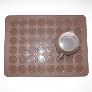 Kit de moules de cuisson en silicone pour macarons, tapis de <span class=keywords><strong>pâtisserie</strong></span> et pot de décoration avec 4 buses - Product Image 5