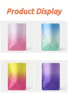 Sachets d'échantillons à trois soudures latérales en gros pour l'emballage du thé, sachets miniatures en aluminium, plastique Mylar thermosoudables pour thé et café