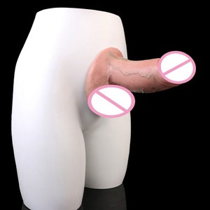 FAAK Dildo Curvo de Silicona Realista con Ventosa, Tacto de Piel, Pene Grueso Realista, Juguetes Sexuales para Mujeres, Masturbador Femenino - Product Image 5