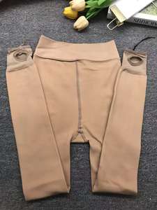 Collants Transparents à Taille Haute Doublés en Polaire - Collants Chauds d'Hiver pour Femmes - <span class=keywords><strong>Effet</strong></span> Jambes Nues - Product Image 3