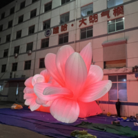 Fleur de Magnolia Gonflable Géante Personnalisée pour Événements, Publicité, Scène Gonflable, Fleurs Gonflables Artificielles, Ballon Gonflable