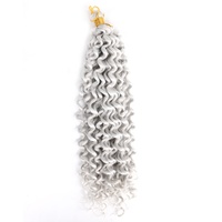 Cheveux bouclés en fibre haute température de 14 pouces, Freetress, Deep Twist, Water Wave
