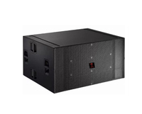 Subwoofer double 18 pouces en néodyme 4 ohms avec diaphragme en alliage de titane, puissance de pointe 1600W/3200W pour systèmes Line Array et sonorisation de bars