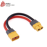 Prise XT60 +, adaptateur XT60H mâle à femelle, connecteur d'interface de prise en T, fil de connexion de batterie, prise de modèle d'avion