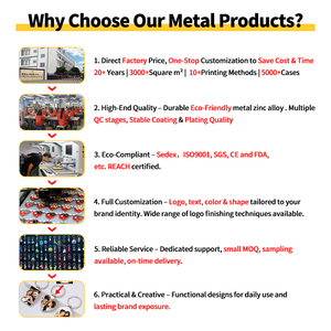 Portachiavi con Anello per <span class=keywords><strong>Cellulare</strong></span> in Lega di Zinco Personalizzabile per Sublimazione a Prezzo di Fabbrica - Product Image 5