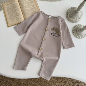 Excellent Quality Casual Style Soft Comfortable Infant Jumpsuit Long Crawling Baby <b>Rompers</b> <b>Rompers</b> <b>Pajamas</b> Crawling Suit - Product Image 3