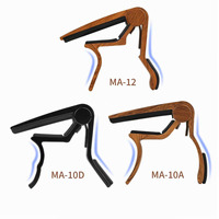 Wholesale Classic Electric & Acoustic Guitar Capo with Aluminum Alloy Tuning Clamp and PVC Picks