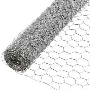 hot selling Chicken Cage hot dip Galvanized Fencing Poultry Netting Hexagonal Wire Mesh