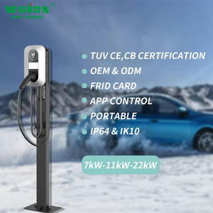Thông minh 7kW nhà EV sạc Wi-Fi năng động cân bằng tải type2 Kết nối cắm và phí EV sạc đơn vị - Product Image 5
