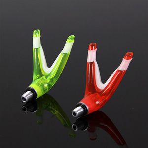 Support de Corne de Cerf Illuminé sur Mesure avec LED Verte pour Fixation sur Épuisette de Pêche - Product Image 3