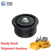Poulie tendeur, référence 6126-0006-0838 6126-3006-0836 pour bulldozer Shantui SD08 SD11 SD13 SD16 SD16PLUS SD16LGP SD17T-G SD22 SD22G