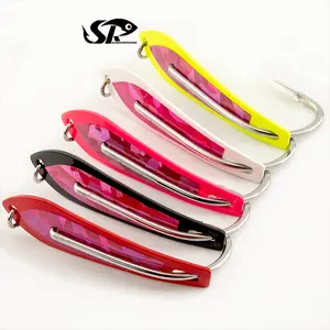 Superiorfishing Bán Buôn 2Inch 7.5Cm Spoon Lure Kim Loại Cứng Mồi Chìm Trò Chơi Baitfish 2 "Spinner Muỗng Cá Chẽm Mồi Câu Cá