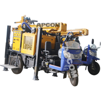 Plate-forme de forage monté sur un tracteur, pratique et efficace, remorque APCOM, installations de forage pour puits d'eau, 1 pièce