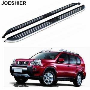 JOESHIER - Juego Completo de Estribos Laterales de Lujo de Aleación de Aluminio para Todoterreno, Fijación con Tornillos OEM para NISSAN X-TRAIL - Product Image 5