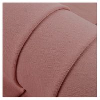 Tissu en molleton français à mini rayures respirant pour garçons et filles, indigo, micro polaire, 100% coton