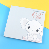 Kunden spezifische Notizbücher Drucken Hardcover-Broschüre Baby Memory Book Journal Notizbuch Druck für Kinder