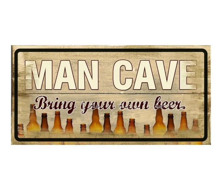 Custom Vintage Big Steel Vintage Metal Signs for Diner Art Man Caves Home Decor