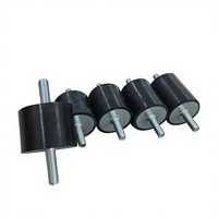 Amortisseur anti-vibration en caoutchouc et métal de type VV de la marque Premium Naila, avec filetage externe aux deux extrémités, pour machine industrielle