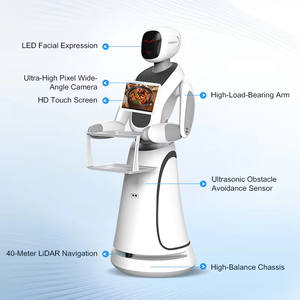 <span class=keywords><strong>Robot</strong></span> de livraison intelligent à navigation automatique, <span class=keywords><strong>robot</strong></span> de livraison de nourriture, <span class=keywords><strong>robot</strong></span> serveur intelligent pour restaurant - Product Image 3
