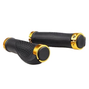 Poignées de vélo de montagne verrouillables en caoutchouc, disponibles en plusieurs couleurs - Product Image 1