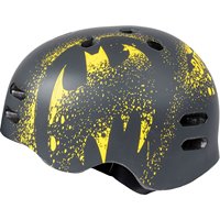 Casque de vélo pour enfant DC COMICS avec design Fantasia Batman en plastique noir taille M