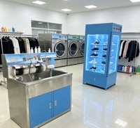 Machine de lavage et de désinfection automatique à vapeur pour chaussures, équipement de nettoyage multi-brosses pour baskets