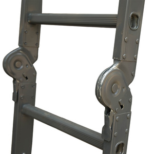 บันไ<span class=keywords><strong>ด</strong></span>ปีนแบบเคลื่อนที่ได้บันไดปีนเขาแบบพับเก็บได้อเนกประสงค์ - Product Image 3