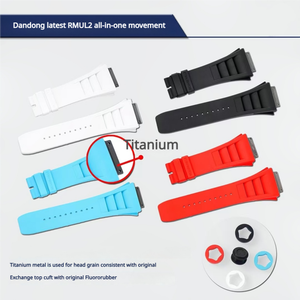 Montres ZF Factory <span class=keywords><strong>Richard</strong></span> 76g haut de gamme, mouvement mécanique RMUL2, luxe NTPT <span class=keywords><strong>Miller</strong></span> RM055, squelette en céramique blanche, pour hommes - Product Image 6