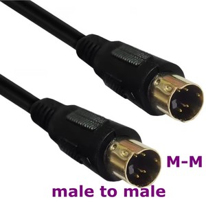 Câble vidéo mini DIN à quatre broches avec cœur en cuivre plaqué or, connexion TV AV, câble de connexion MD4P mâle vers femelle - Product Image 6
