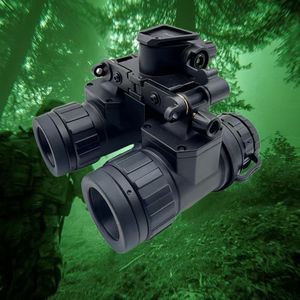 Visore Notturno Binoculare QPVS31 con Tubo IIT Autogate FOM1400+ GEN2+, Portata di Misurazione 1500M, Impermeabile IP67 per Caccia e Pattugliamento - Product Image 6